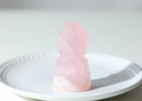 技封入❣️【先祖供養】ローズクォーツ ブッダ ※イベントクーポン使用不可