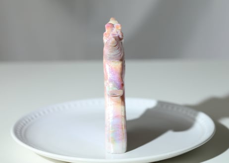 葉月ゆうによる技封入❣️【カルマ解放】エンジェルオーラ ピンクオパール ユニコーン