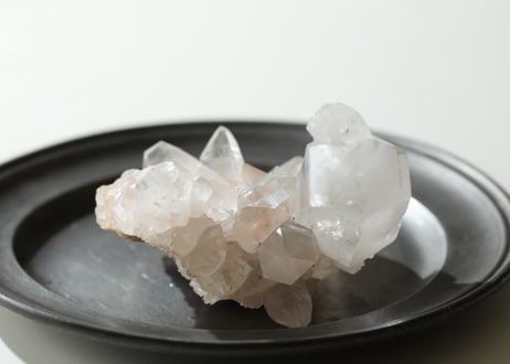 アバンダンスディクシャ＆葉月ゆうによる技封入❣️【浄化の結界】ヒマーチャルプラデーシュ産 ヒマラヤ水晶 クラスター