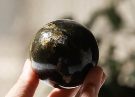 葉月ゆうによる技封入❣️【カルマ解放】ラブラドライト スフィア
