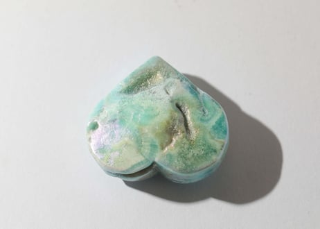 【PARTNERSHIP パートナーシップ（調和・トラウマの解消）シジル封入 オリジナルカード付き❣️】エンジェルオーラ ヘミモルファイト ハート