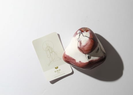 葉月ゆうによる技封入❣️【多次元の才能と繋がる】オリジナルカード付き ムーカイトジャスパー