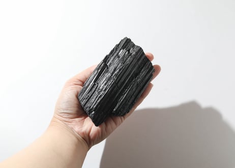 【悟った至福のシッディ】＆大技封入❣️【弘法大使空海除霊】ブラックトルマリン 原石