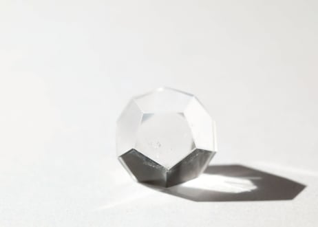 技封入❣️【青天井に夢が叶う、青天井に成功に導く】クリアクォーツ ドデカヒドロン ※イベントクーポン使用不可