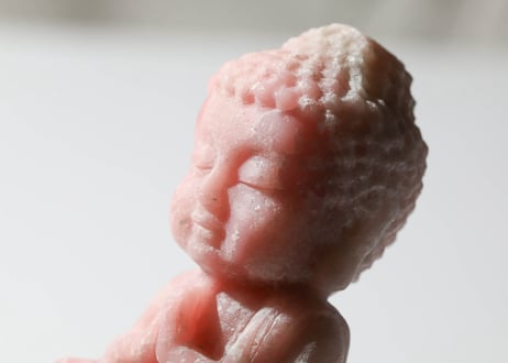 〈タイムウェーバーによる全世界にとってポジティブな存在になる調整入り〉ピンクオパール ブッダ