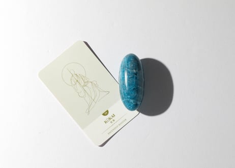 【悟った至福のシッディ】＆〈タイムウェーバーによる長所を認識し、直観的で可能性に満ちた人生を引き寄せる調整入り〉　オリジナルカード付き❣️ ハイクオリティ アパタイト リンガム