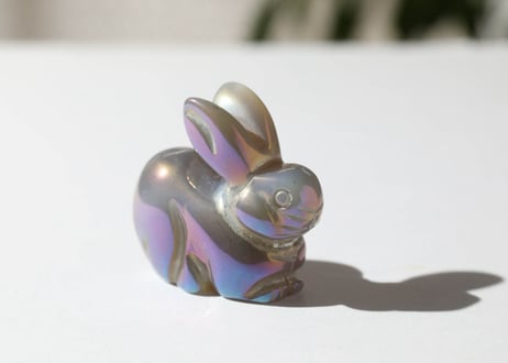 【悟った至福のシッディ】＆葉月ゆうによる技封入❣️【日々あらゆる面でますます良くなっていく】エンジェルオーラ ドゥルジーアゲート うさぎ