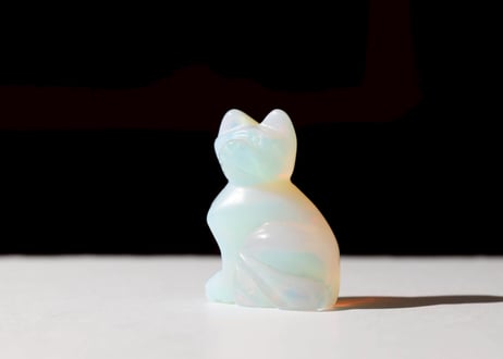 技封入❣️【先祖供養/青天井に夢が叶う、青天井に成功に導く】オパライト ねこ ※イベントクーポン使用不可
