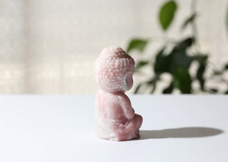 〈タイムウェーバーによる全世界にとってポジティブな存在になる調整入り〉ピンクオパール ブッダ