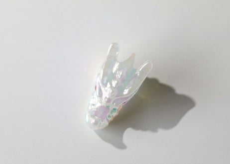 葉月ゆうによる技封入❣️【自分と対立する遺伝子プログラムの解放】オリジナルカード付き エンジェルオーラ クリアクォーツ ドラゴン