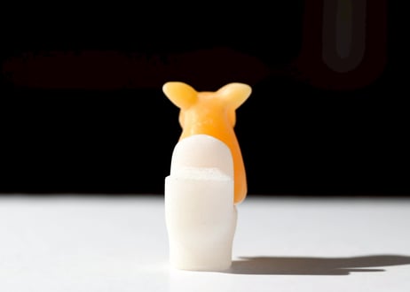 葉月ゆうによる技封入❣️【愛し愛される】オレンジカルサイトの考えるぶたとホワイト翡翠のトイレ ※イベントクーポン使用不可