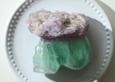 葉月ゆうによる技封入❣️【カルマ解放】フローライトのアフロスカル