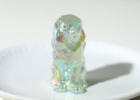ライオンズゲートのエナジーLion of Jupiter＆葉月ゆうによる技封入❣️【青天井にラッキーを引き寄せる】エンジェルオーラ フローライト ライオン ※イベントクーポン使用不可