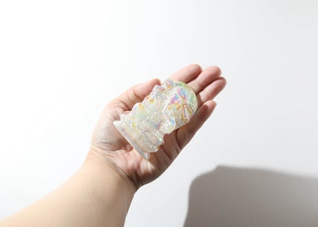 【悟った至福のシッディ】＆大技封入❣️【弘法大使空海除霊】エンジェルオーラ クリアクォーツ ガネーシャ
