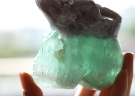 葉月ゆうによる技封入❣️【カルマ解放】フローライトのアフロスカル