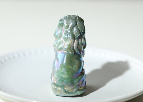 ライオンズゲートのエナジーLion of Jupiter＆葉月ゆうによる技封入❣️【青天井にラッキーを引き寄せる】エンジェルオーラ 翡翠 ライオン ※イベントクーポン使用不可