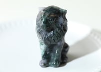 ライオンズゲートのエナジーLion of Jupiter＆葉月ゆうによる技封入❣️【青天井にラッキーを引き寄せる】モスアゲート ライオン ※イベントクーポン使用不可