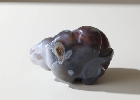 〈タイムウェーバーによる世界を信頼し、サイキック能力を上げる調整入り〉オリジナルカード付き アゲート うさぎ
