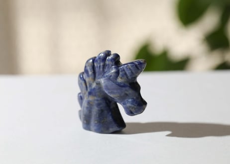 悟りのシッディ＆葉月ゆうによる技封入❣️【カルマ体のブロック解放/ハートからの願いを叶える】ソーダライト ユニコーン