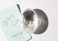 【悟った至福のシッディ】＆【PARTNERSHIP パートナーシップ（調和・トラウマの解消）シジル封入 オリジナルカード付き❣️】クリアクォーツ 握り石