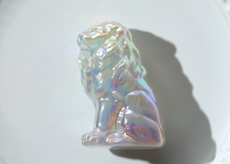 ライオンズゲートのエナジーLion of Jupiter＆葉月ゆうによる技封入❣️【青天井にラッキーを引き寄せる】エンジェルオーラ フローライト ライオン ※イベントクーポン使用不可
