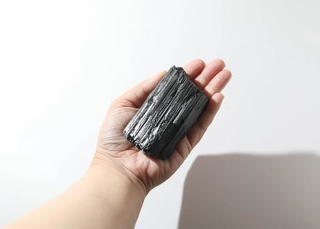 【悟った至福のシッディ】＆大技封入❣️【弘法大使空海除霊】ブラックトルマリン 原石