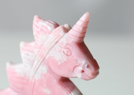 葉月ゆうによる技封入❣️【青天井にますます良い人間になる】ピンクオパール ユニコーン