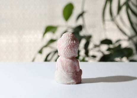 〈タイムウェーバーによる全世界にとってポジティブな存在になる調整入り〉ピンクオパール ブッダ