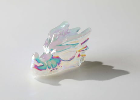 葉月ゆうによる技封入❣️【自分と対立する遺伝子プログラムの解放】オリジナルカード付き エンジェルオーラ クリアクォーツ ドラゴン