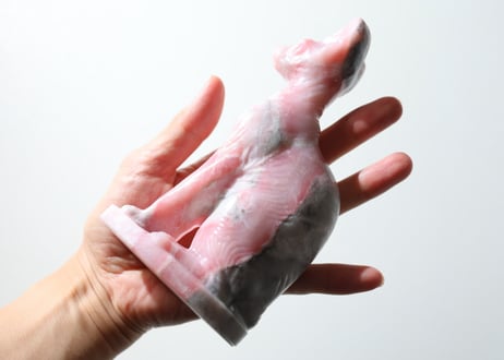 葉月ゆうによる技封入❣️【カルマ体のブロック解放/ハートからの願いを叶える】ピンクオパール バステト