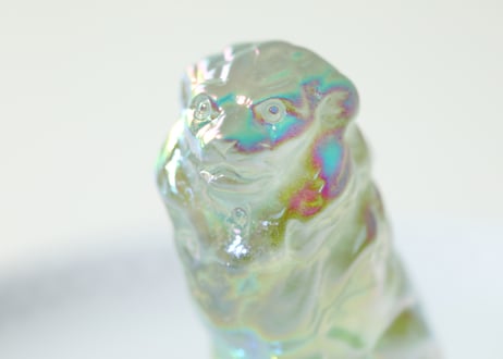 ライオンズゲートのエナジーLion of Jupiter＆葉月ゆうによる技封入❣️【青天井にラッキーを引き寄せる】エンジェルオーラ フローライト ライオン ※イベントクーポン使用不可