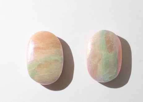 【悟った至福のシッディ】＆大技封入❣️【悩みを食べてくれる龍神】エンジェルオーラ ピンクオパール 握り石（1個）