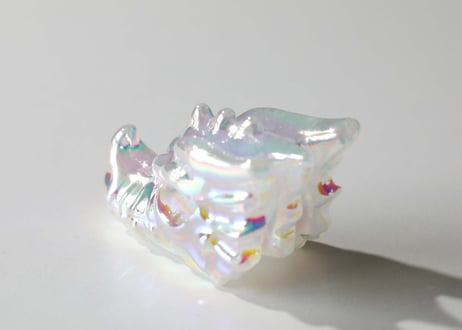 葉月ゆうによる技封入❣️【自分と対立する遺伝子プログラムの解放】オリジナルカード付き エンジェルオーラ クリアクォーツ ドラゴン