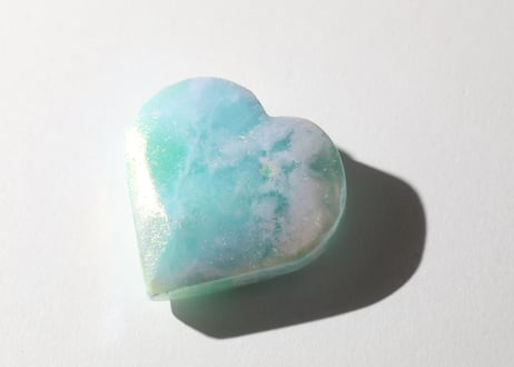 葉月ゆうによる技封入❣️【ラクシュミーの繁栄の結界】オリジナルカード付き エンジェルオーラ グリーンカルサイト ハート