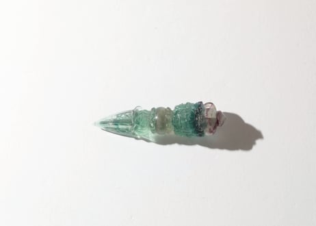 葉月ゆうによる技封入❣️【奇跡に包まれる/魔除けの結界】レインボーフローライト ヴァジュラキラヤ・プルバ ※イベントクーポン使用不可