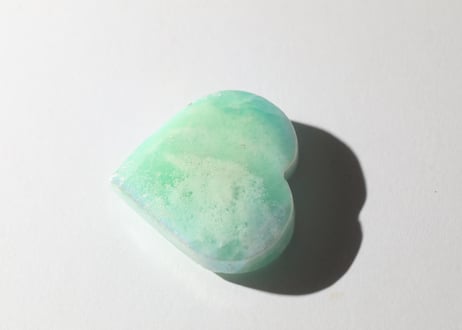 葉月ゆうによる技封入❣️【ラクシュミーの繁栄の結界】オリジナルカード付き エンジェルオーラ グリーンカルサイト ハート