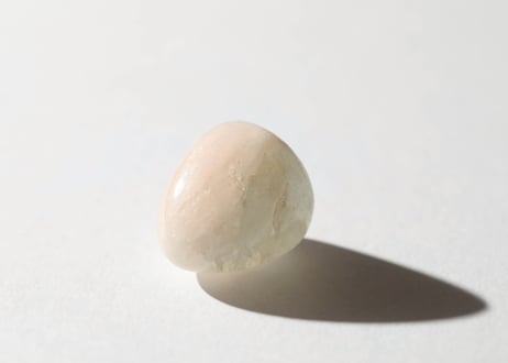 【悟りのシッディ入り】モルガナイト＆アクアマリン バイカラー タンブル