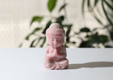 〈タイムウェーバーによる全世界にとってポジティブな存在になる調整入り〉ピンクオパール ブッダ