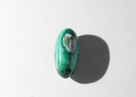 【悟った至福のシッディ】＆〈タイムウェーバーによるカルマを解放し、良い人生の流れに乗る調整入り〉オリジナルカード付き❣️ マラカイト リンガム