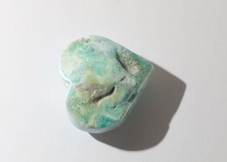 【PARTNERSHIP パートナーシップ（調和・トラウマの解消）シジル封入 オリジナルカード付き❣️】エンジェルオーラ ヘミモルファイト ハート