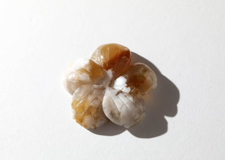 【悟った至福のシッディ】＆〈タイムウェーバーによるカルマを解放し、良い人生の流れに乗る調整入り〉オリジナルカード付き❣️ チェリーブロッサムアゲートの花