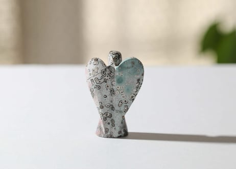 悟りのシッディ＆葉月ゆうによる技封入❣️【カルマ体のブロック解放/ハートからの願いを叶える】ユニコーンジャスパー 天使