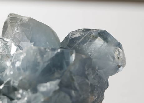【悟った至福のシッディ】＆〈タイムウェーバーによるカルマを解放し、良い人生の流れに乗る調整入り〉オリジナルカード付き❣️ ハイクオリティ ブルーセレスタイト 原石