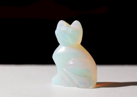 技封入❣️【先祖供養/青天井に夢が叶う、青天井に成功に導く】オパライト ねこ ※イベントクーポン使用不可