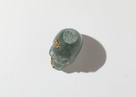 葉月ゆうによる技封入❣️【多次元の才能とつながる】オリジナルカード付き❣️〈リメイク〉フローライト スカル
