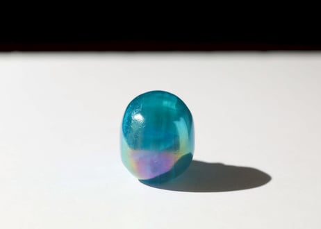 スカルマジック【次元存在とのアンテナ】アクアオーラクォーツ スカル ※イベントクーポン使用不可