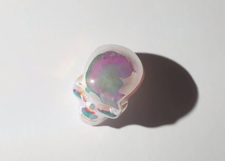 葉月ゆうによる技封入❣️【愛し愛される】エンジェルオーラ ローズクォーツ スカル ※イベントクーポン使用不可