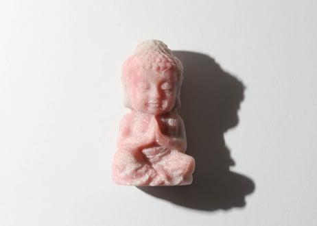 〈タイムウェーバーによる全世界にとってポジティブな存在になる調整入り〉ピンクオパール ブッダ