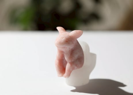 葉月ゆうによる技封入❣️【愛し愛される】ピンクオパールの考えるブタ（ホワイト翡翠のトイレ） ※イベントクーポン使用不可