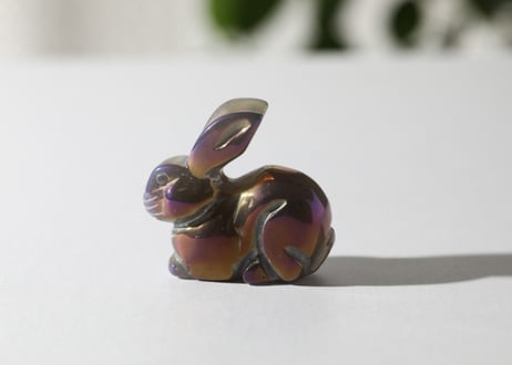 葉月ゆうによる技封入❣️【自分と対立する遺伝子プログラムの解放】エンジェルオーラ ドゥルジーアゲート うさぎ